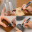 Engraving Pen Rotary Tool with30Bits Pads Blue12.5cm 8
