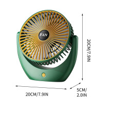 13 Inch Oscillating Desk Fan with Remote Control 4 Speeds