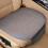 Car Seat Bottom Cushion Cover Gray Universal 1