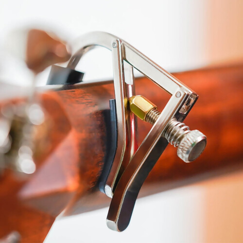 Rustfrit stål guitar capo til akustisk guitar A007V 2