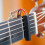 Rustfrit stål guitar capo til akustisk guitar A007V 4