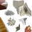 Brass Baseboard Corner Protectors 25mm Silver 100 Pcs 1