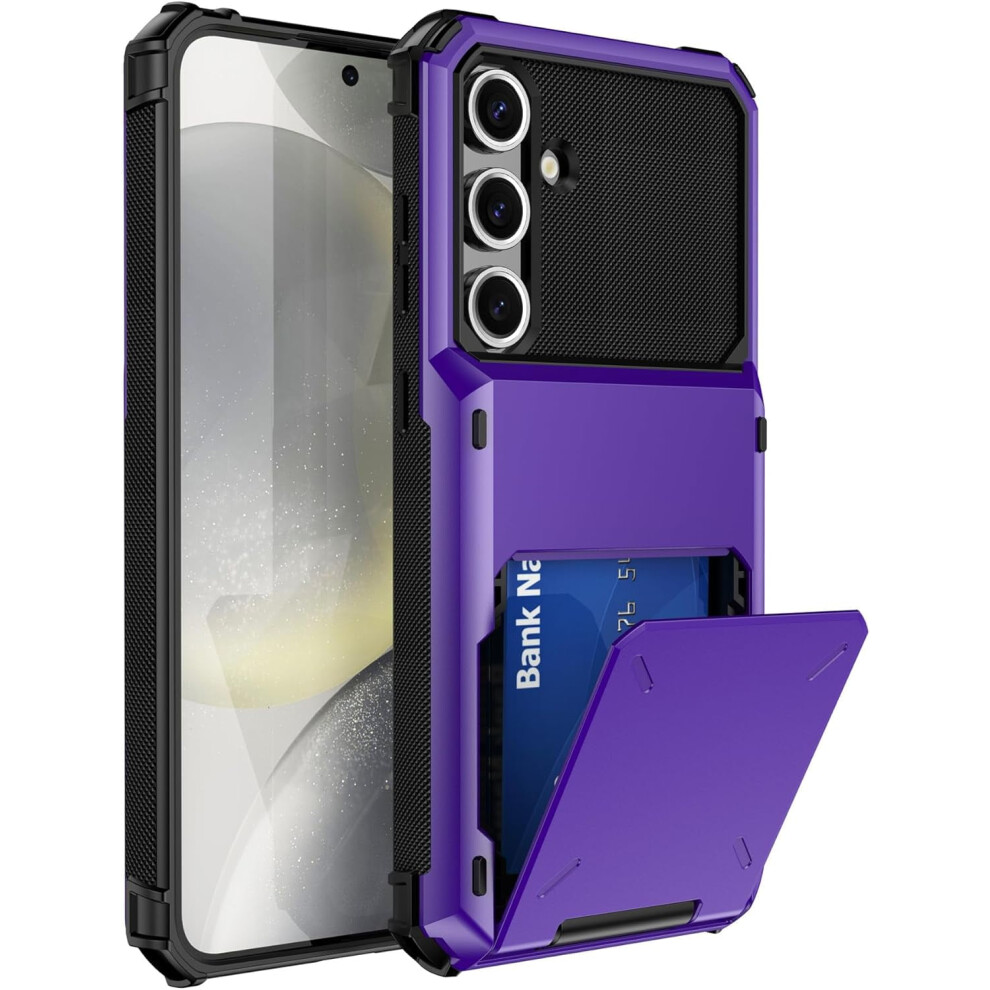 Galaxy S21 Flip Wallet Case With Card Slot Dual-Layer 937196959518