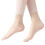 Dames nylon enkelsokken beige, 10 stuks 2