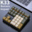 APAYADO K33 Mini Numeric Keyboard 33 Keys Blue Mechanical 1
