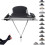 Καπέλο ψαρέματος Colitt Ultralight Solar Fan Sun Hat Ανδρικό Εξωτερικό 1