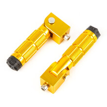 Motorcycle Foot Pegs Aluminum 8mm Universal 1 Pair
