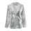 Women's sequin blazer jacket long sleeve glitter party coat 8