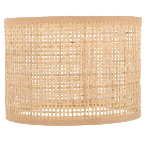 Rattan Lampshade Cover Drum Pendant Shade