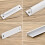 Sliding Door Handle White for Drawers Windows Wardrobes 5