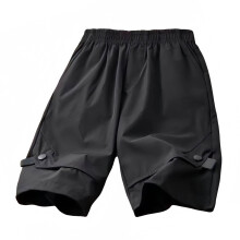 Kids High Waisted Cargo Shorts Summer Casual 3-4 Years