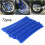 Motorcycle Spoke Covers Plastic Universal 72 pcs White 3