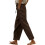 Damen-Leinenhose, braun, Größe 5XL 1