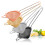 Cocktail Strainer Stainless Steel 304 Long Handle Tapered 6