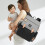 Diaper Bag Backpack with Insulated Pocket and Stroller 3