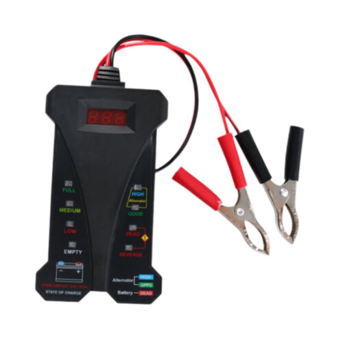 12V Car Battery Tester Car Battery Tool Digital Battery Analyzer for 1