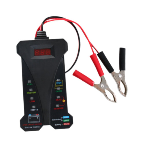 12V Car Battery Tester Car Battery Tool Digital Battery Analyzer for 2