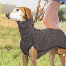 Winterjas voor honden met winddichte, thermische en zachte voering.