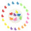 Mini Butterfly Plastic Hair Clips Assorted Colors 20 pcs 2