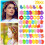 Mini Plastic Hair Clips Chrysanthemum Design 20 pcs 3