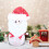 Kerstsnoeppot met pluche deksel (1,5 liter) 1