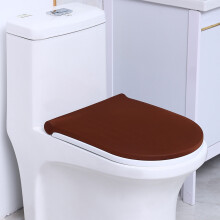 Couvercle de toilette extensible et lavable avec fond élastique