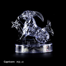 Kristallpussel LED-ljus12Zodiac3D-pussel