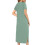 Women's Winter Robe Army Green L 4