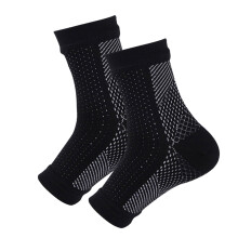 Anti-fatigue sports compression ankle sleeve support