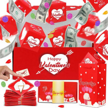 Coffrets cadeaux pour la Saint-Valentin, boîtes en papier réutilisables pour