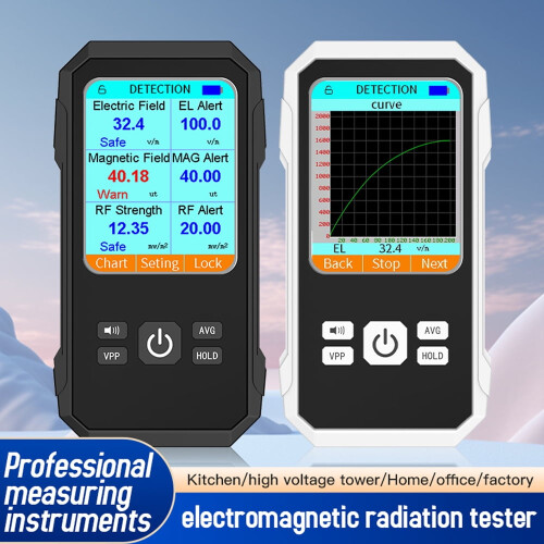 Μετρητής EMF Ηλεκτρικός Μαγνητικός Ανιχνευτής RF 3 σε 1 1