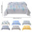 Xoxingysm Rustic Reversible Quilt Set Microfiber 4-Pc 3