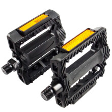 Road Bike Pedals Anti-slip Plastic Large Treadle 1 Pair