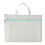 Zipper Pouch File Bag Waterproof A4 Foldable with Handle 1