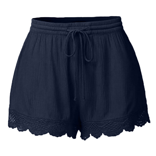 Women's Plus Size High Waisted Paperbag Shorts