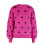Damen-Weihnachtspullover mit Polka-Dots, langärmelig 4