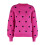 Damen-Weihnachtspullover mit Polka-Dots, langärmelig 5
