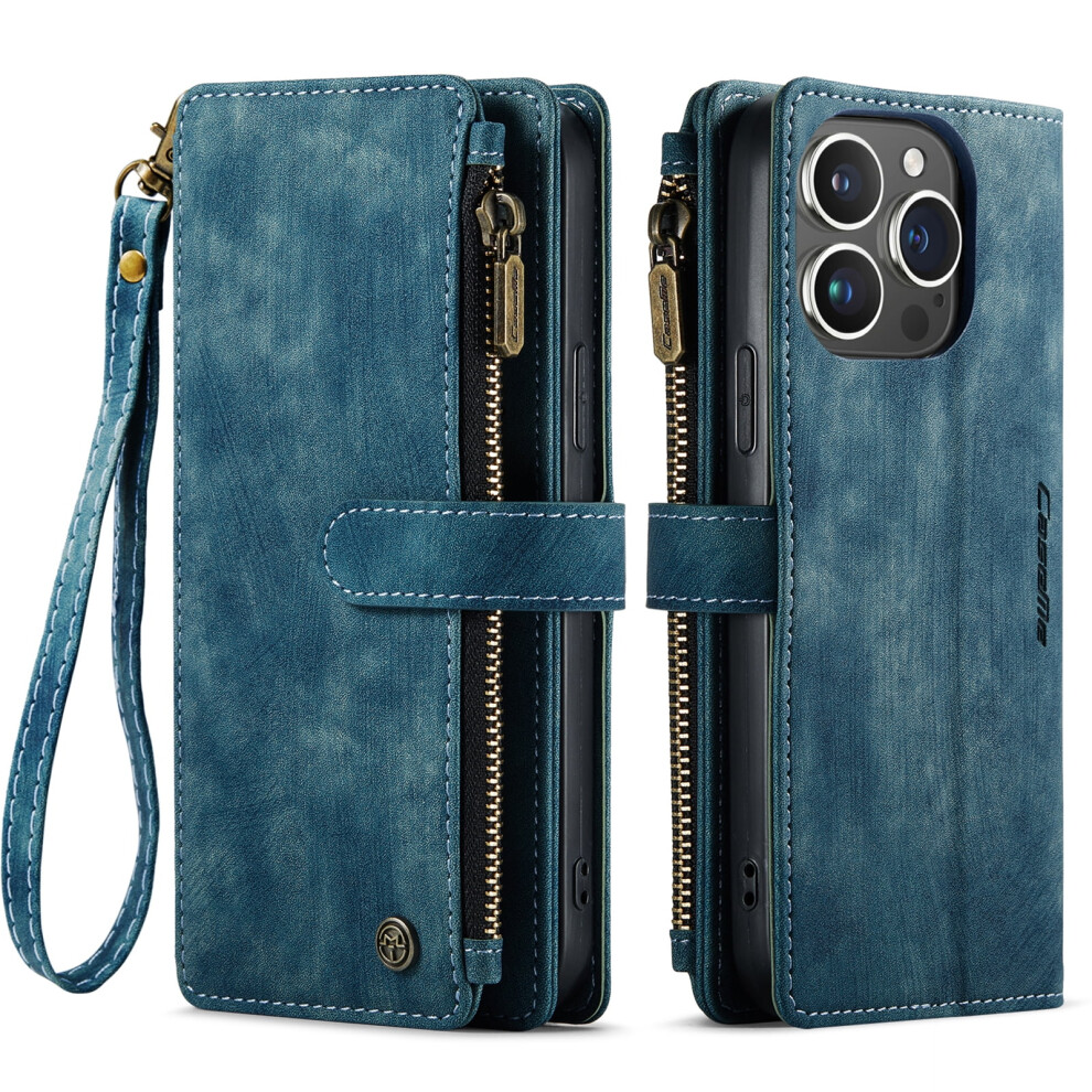 Iphone 15 Pro Pu Leather Wallet Case With Card Holder 9101399846666