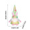 Lighted Bunny Easter Gnome 9.84 inch LED Tomte Elf Battery 4