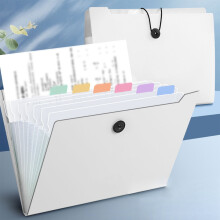XiYing A4 accordion file folder with 12 pockets, expandable