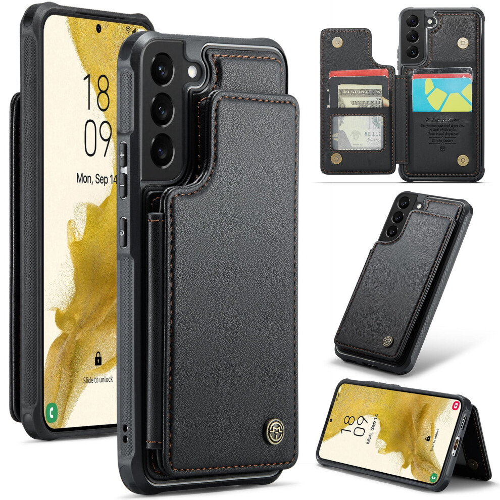 Caseme Leather Wallet Case For Samsung Galaxy S22+ 975221342027