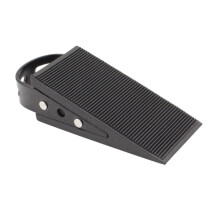Stainless Steel Door Stopper with Rubber and Wood