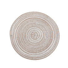 Keukenplacemats, wasbare placemats van geweven vinyl voor de eettafel, gemakkelijk schoon te maken plastic placemats.