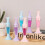 Diamantmalerei-Stifte, 5D-Set, 6er-Pack, Rosa, Blau 5
