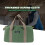Bolsa para ferramentas de manutenção em lona verde militar, 50 cm (20 polegadas) 2