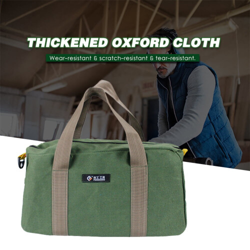 Bolsa para ferramentas de manutenção em lona verde militar, 50 cm (20 polegadas) 1
