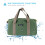 Bolsa para ferramentas de manutenção em lona verde militar, 50 cm (20 polegadas) 4