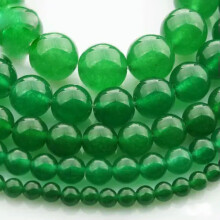 Natural Stone Beads Strand Malaysian Jade 4mm to 12mm