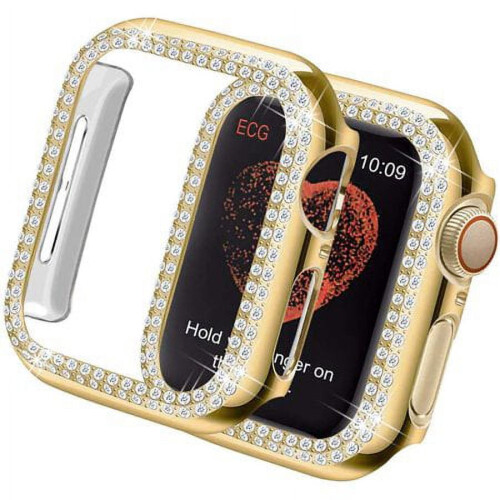 Λουράκι Apple Watch από ανοξείδωτο ατσάλι με στρας 45mm 44mm 41mm 2