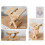 Wooden Folding Patio Side Table for Outdoor Chairs 1